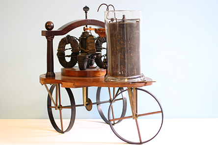 The First Electric Car by Sibrandus Stratingh in 1835.